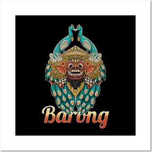 Barong bali Posters and Art